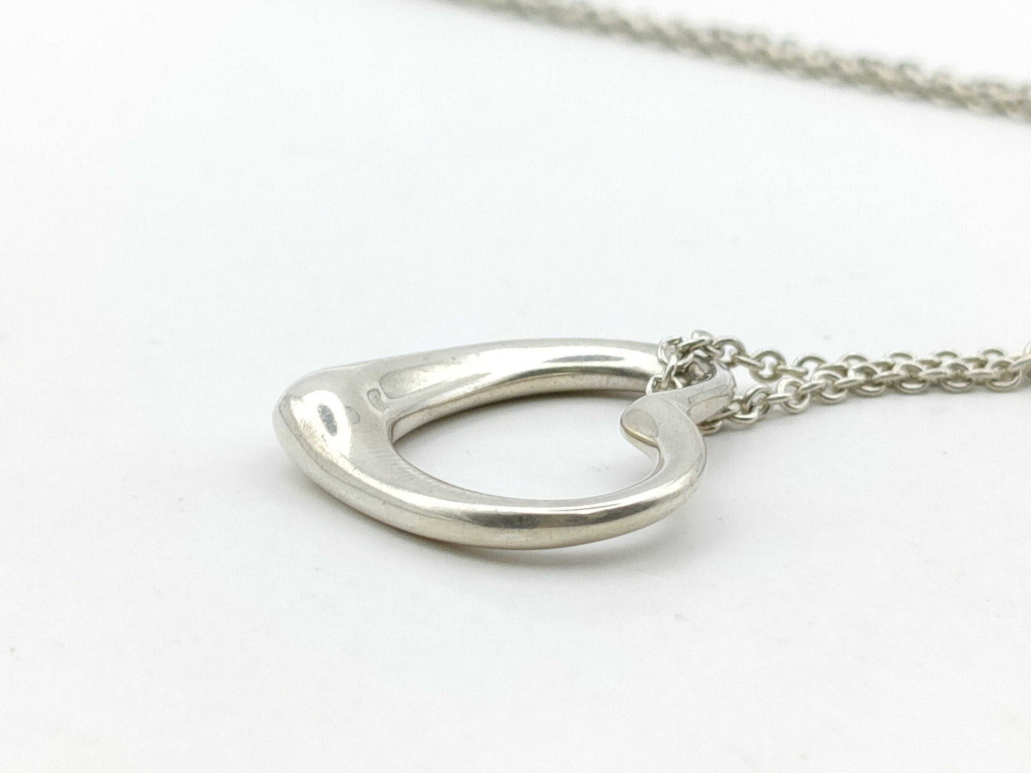 Tiffany & Co. Open Heart Tiffany Sv925 Necklace Open Heart Necklace