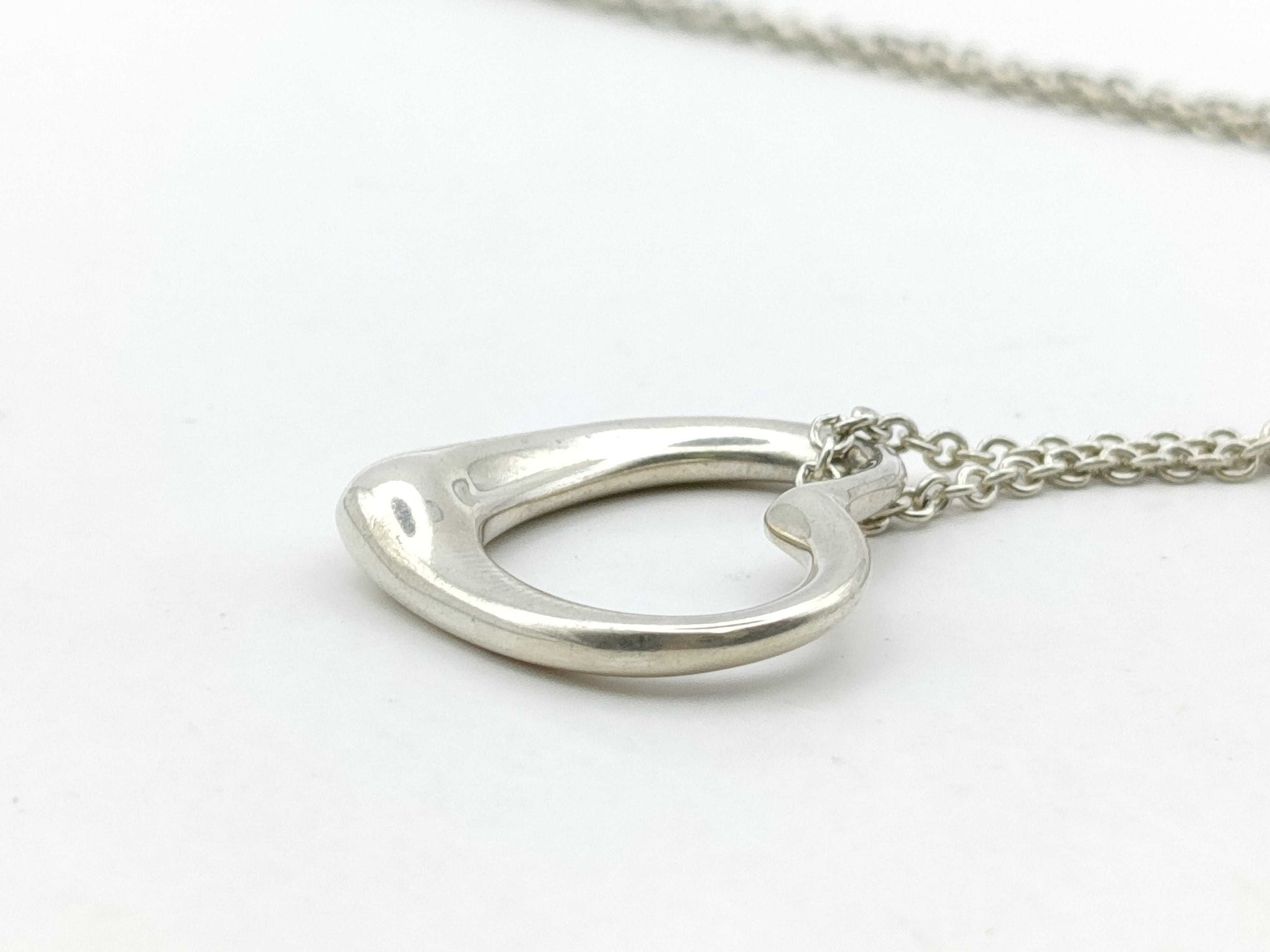Tiffany & Co. Open Heart Tiffany Sv925 Necklace Open Heart Necklace