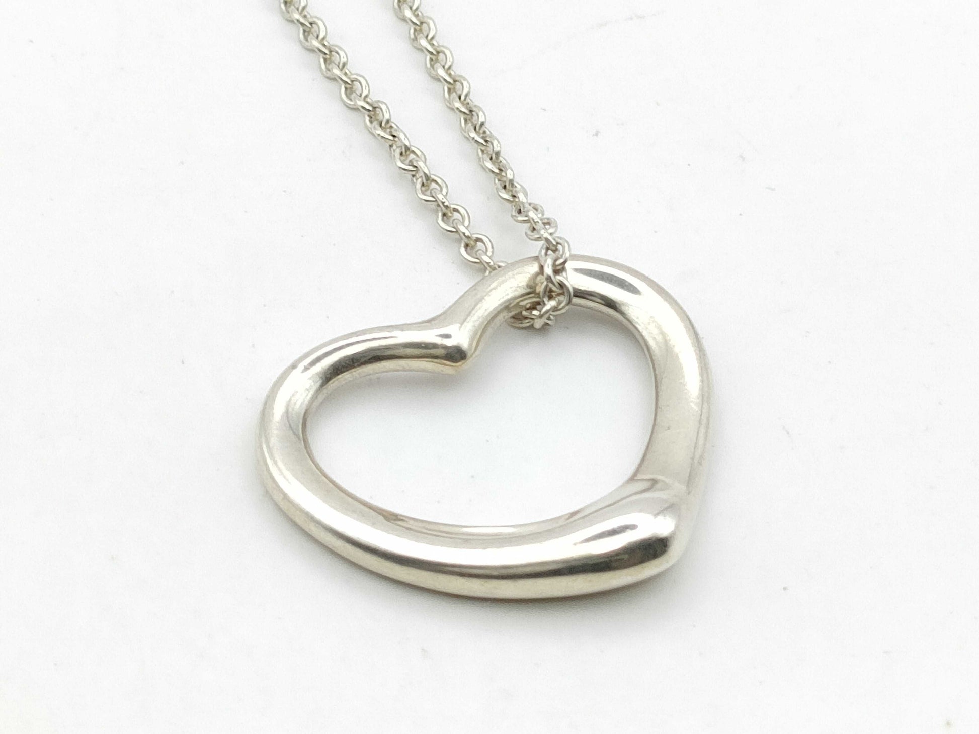 Tiffany & Co. Open Heart Tiffany Sv925 Necklace Open Heart Necklace