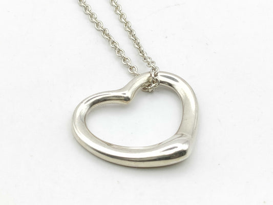 Tiffany & Co. Open Heart Tiffany Sv925 Necklace Open Heart Necklace