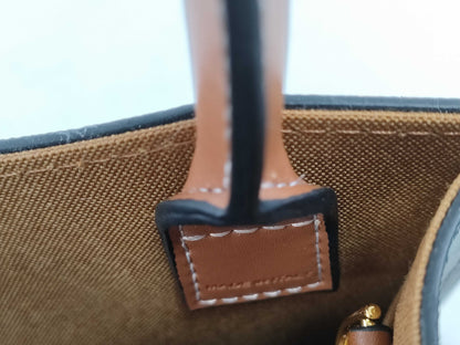 CELINE Triomphe Mini Vertical Cabas Shoulder Bag