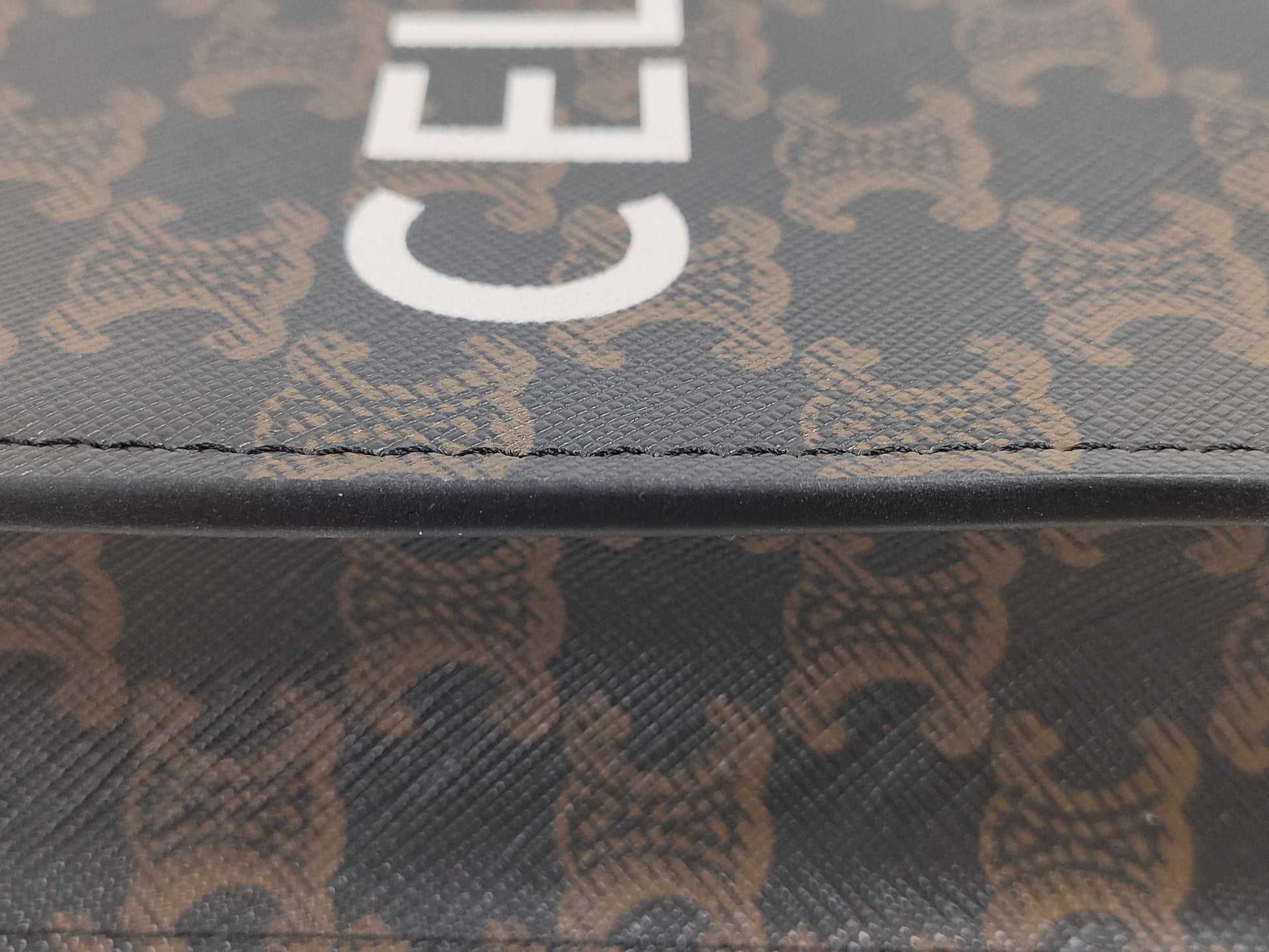 CELINE Triomphe Mini Vertical Cabas Shoulder Bag