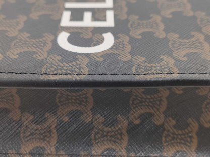 CELINE Triomphe Mini Vertical Cabas Shoulder Bag