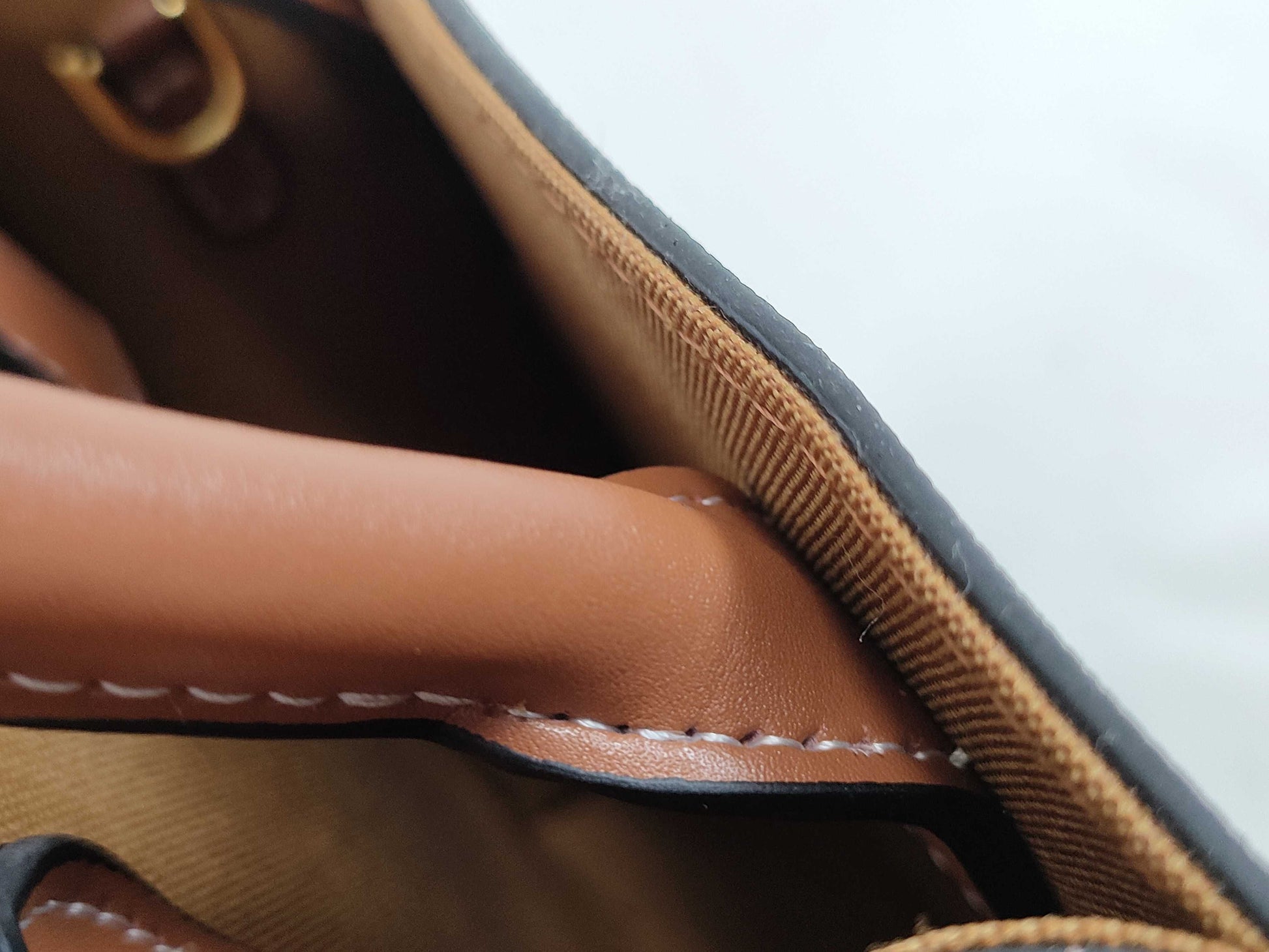 CELINE Triomphe Mini Vertical Cabas Shoulder Bag
