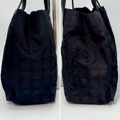 CHANEL New Travel Line Black Tote Bag 7394058