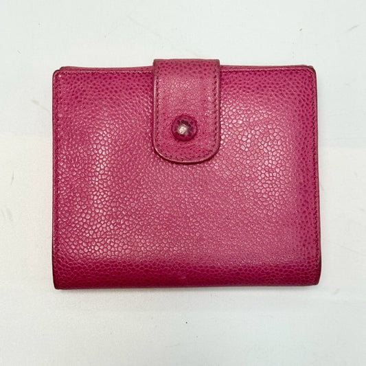 CHANEL Coco Mark Bi-fold Long Wallet Pink 4506203 Wallet