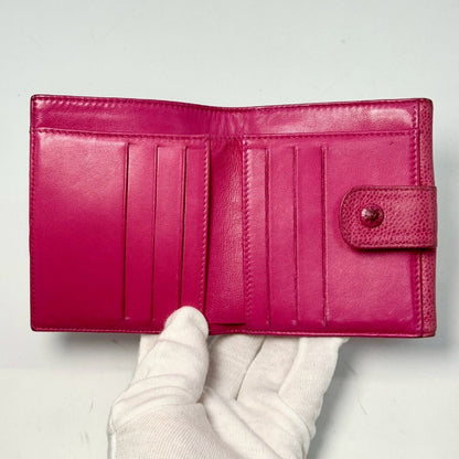 CHANEL Coco Mark Bi-fold Long Wallet Pink 4506203 Wallet