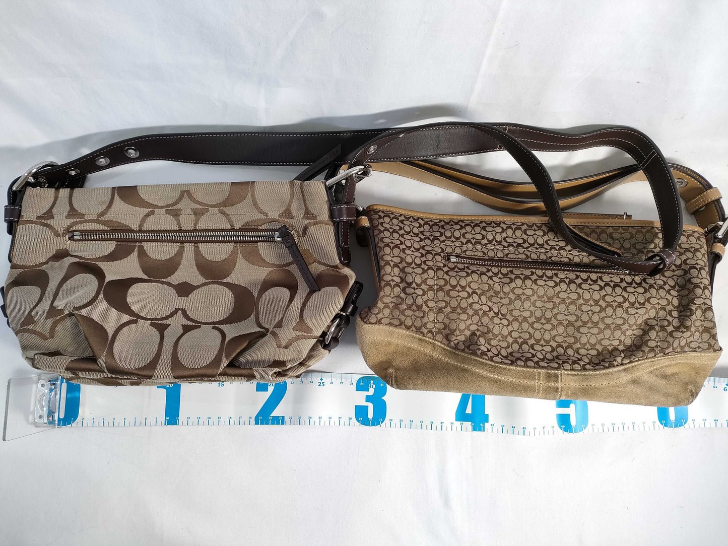 COACH Signature Coach Bag Set of 4 Handbags