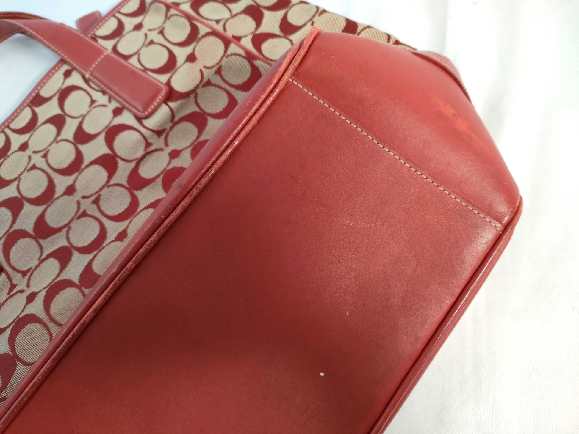 COACH Signature Coach Bag Set of 4 Handbags