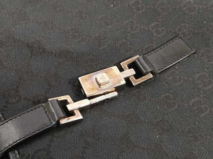GUCCI Jackie Gucci GUCCI GG Jackie One-Shoulder Bag BLACK Shoulder Bag