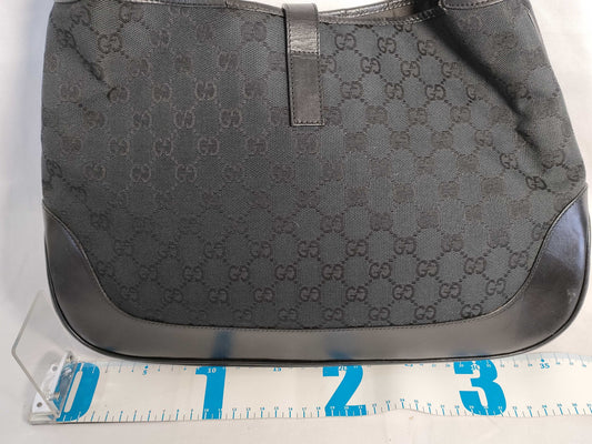 GUCCI Jackie Gucci GUCCI GG Jackie One-Shoulder Bag BLACK Shoulder Bag
