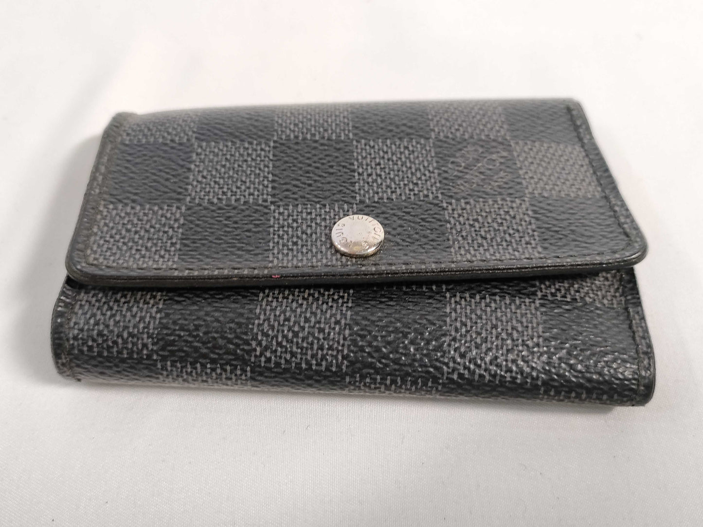 LOUIS VUITTON RFID verification failed CT0183 Damier Graphite LOUIS VUITTON Louis Vuitton Damier Key Case Key Case/Key Holder