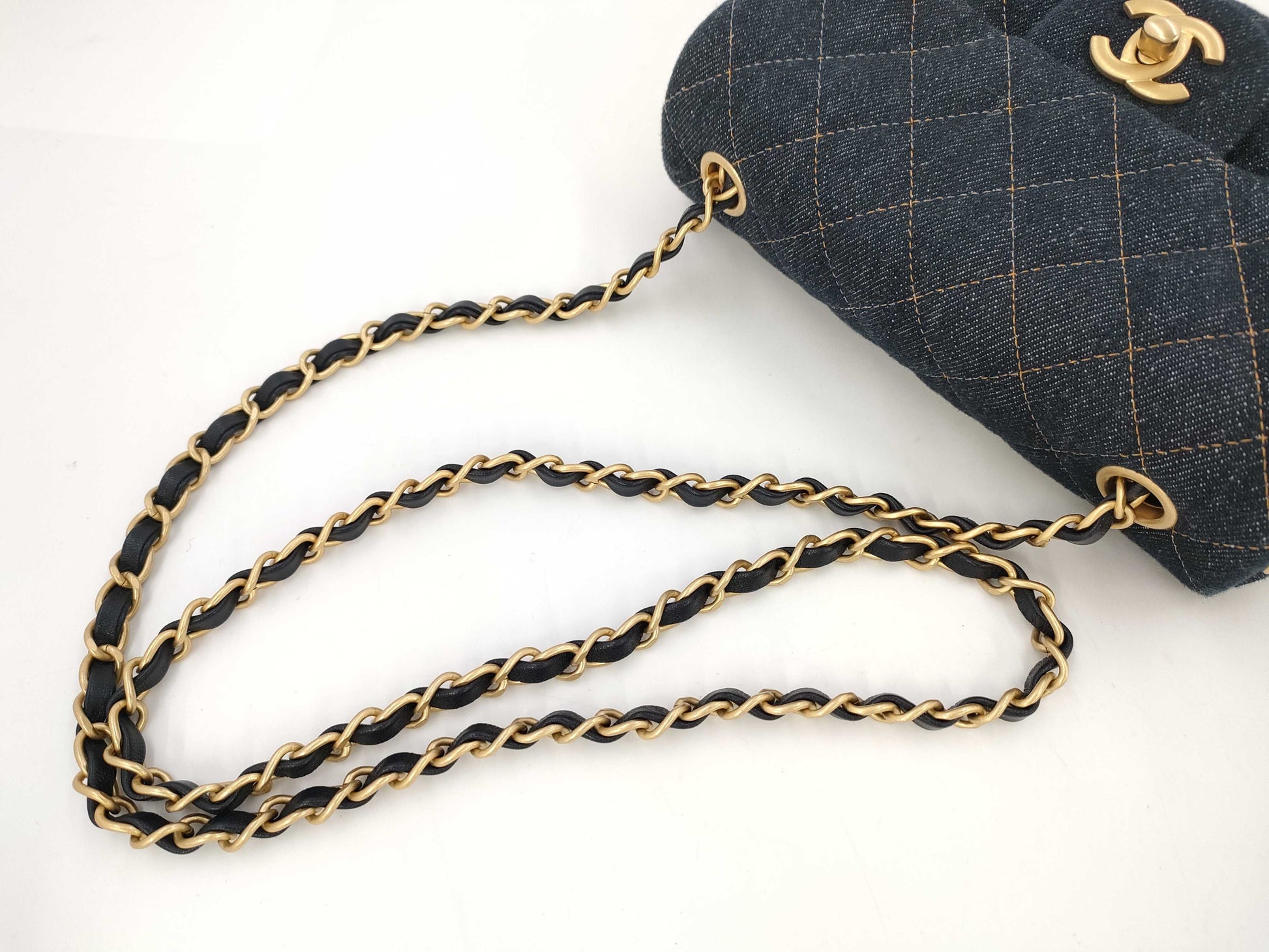 CHANEL Matelasse Chain Shoulder Bag Denim JE5ANU71 Shoulder Bag