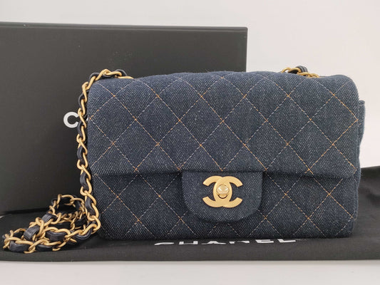 CHANEL Matelasse Chain Shoulder Bag Denim JE5ANU71 Shoulder Bag