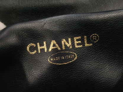 CHANEL denim vanity bag