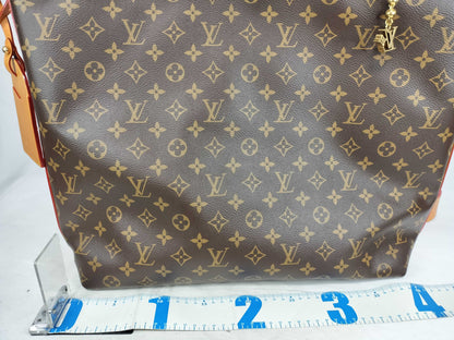 LOUIS VUITTON RFID Verified, Serial Number Unverifiable, Monogram M14018 Vagabond Hobo Shoulder Bag