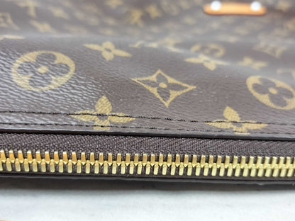 LOUIS VUITTON RFID Verified, Serial Number Unverifiable, Monogram M14018 Vagabond Hobo Shoulder Bag