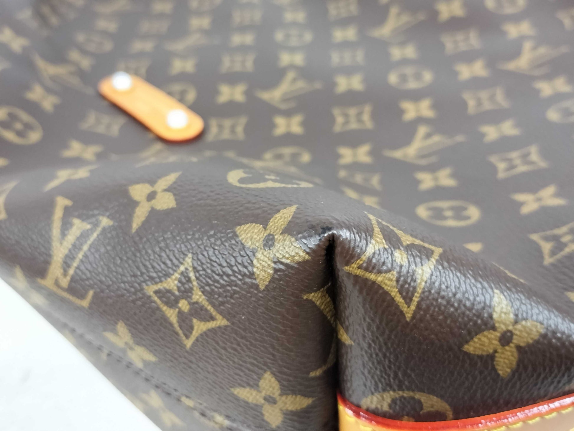 LOUIS VUITTON RFID Verified, Serial Number Unverifiable, Monogram M14018 Vagabond Hobo Shoulder Bag