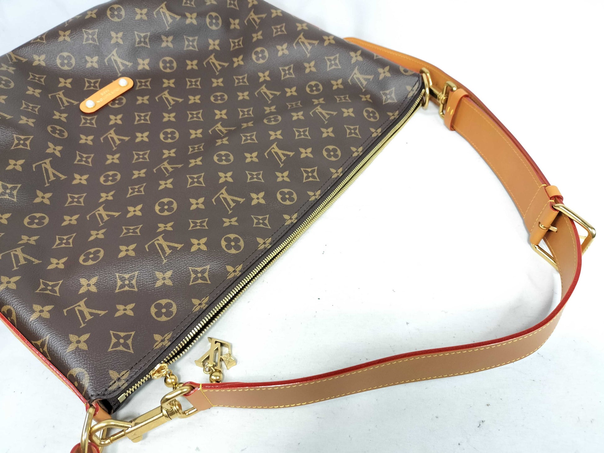 LOUIS VUITTON RFID Verified, Serial Number Unverifiable, Monogram M14018 Vagabond Hobo Shoulder Bag
