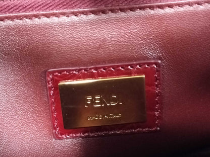 FENDI Peekaboo 2-Way Bag Crocodile Handbag