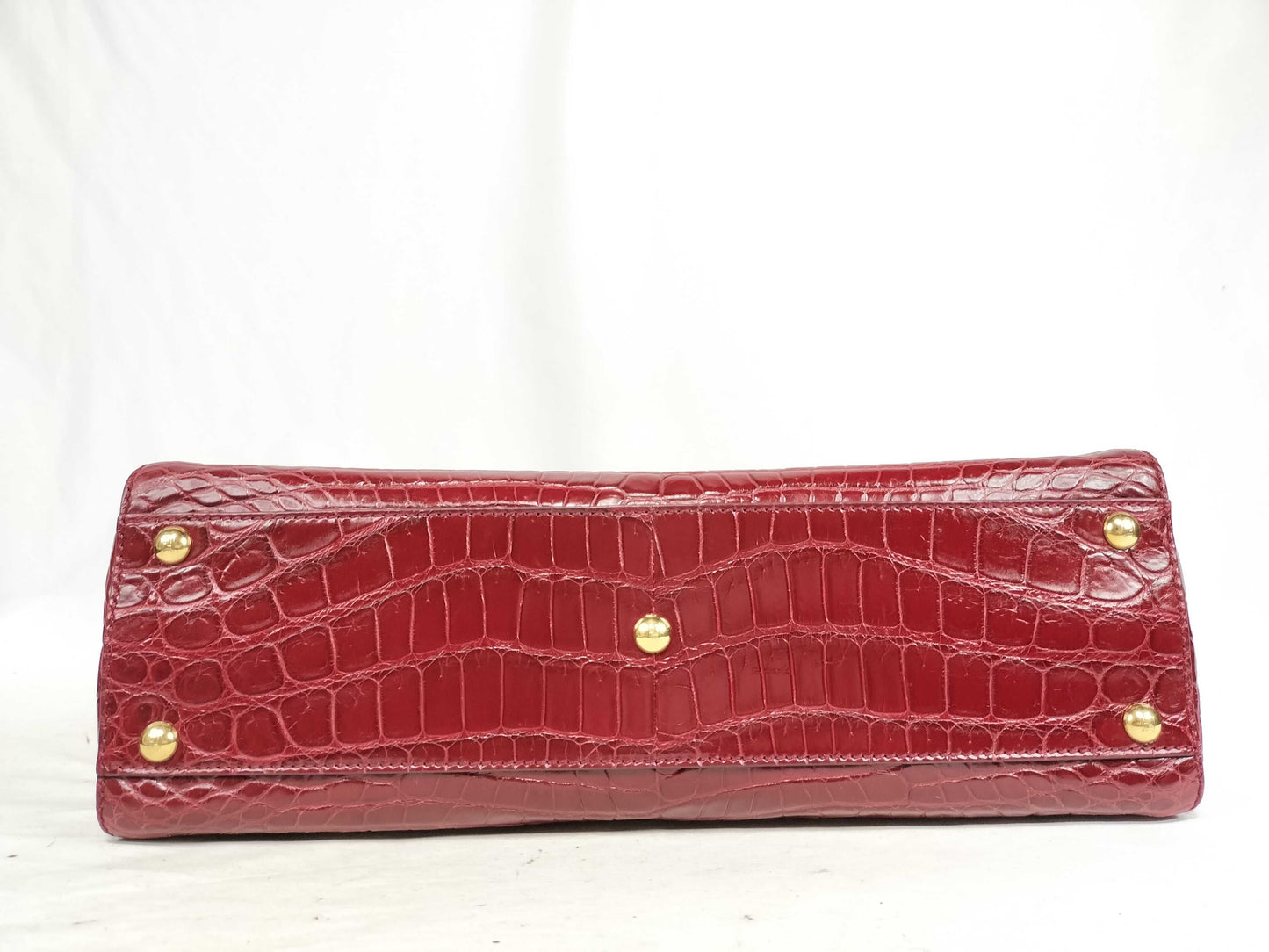 FENDI Peekaboo 2-Way Bag Crocodile Handbag