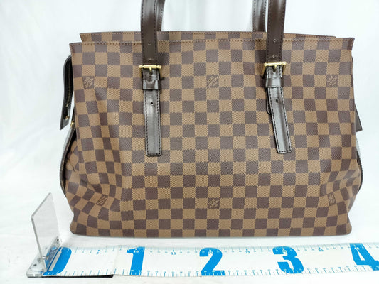 LOUIS VUITTON RFID Unverifiable, Serial Unverifiable, Damier N51119 Chelsea Tote Bag