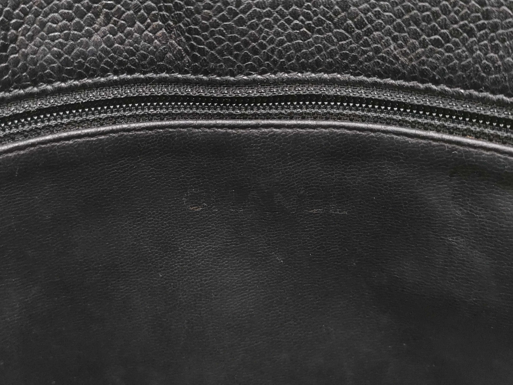 CHANEL Triple Coco Tote Bag Caviar Skin Tote Bag