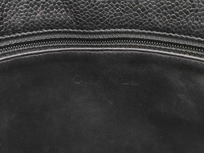 CHANEL Triple Coco Tote Bag Caviar Skin Tote Bag