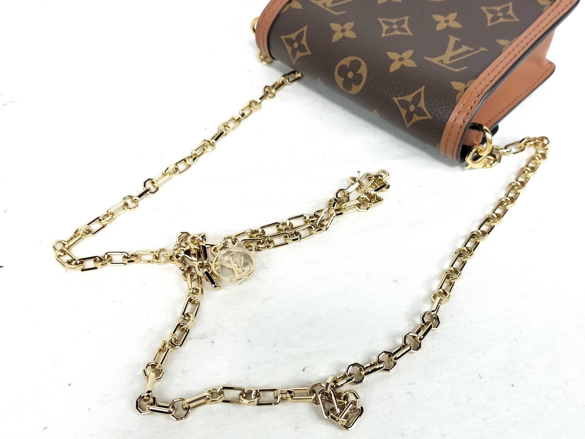 LOUIS VUITTON RFID Verified, Serial Number Unverifiable, Monogram M82749 Pico Dauphine Shoulder Bag
