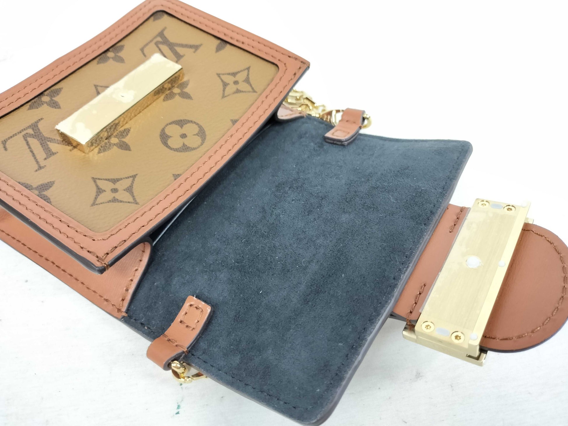 LOUIS VUITTON RFID Verified, Serial Number Unverifiable, Monogram M82749 Pico Dauphine Shoulder Bag