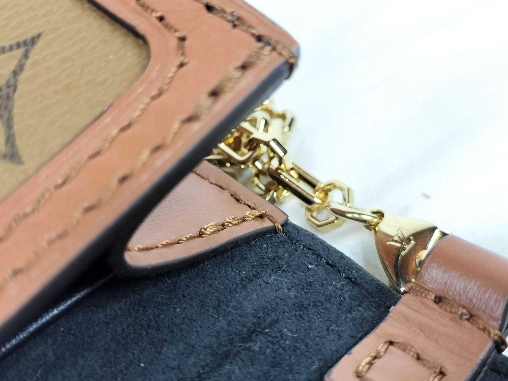 LOUIS VUITTON RFID Verified, Serial Number Unverifiable, Monogram M82749 Pico Dauphine Shoulder Bag