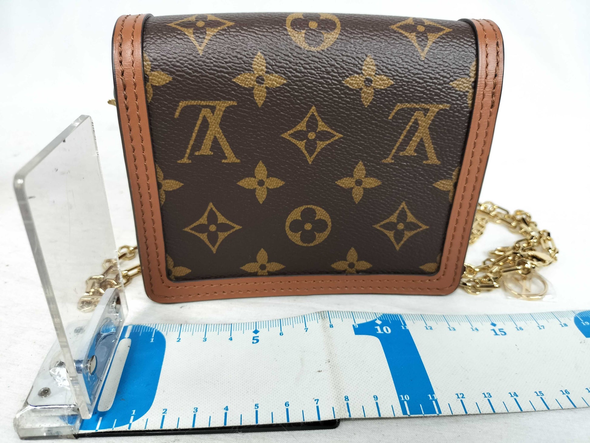 LOUIS VUITTON RFID Verified, Serial Number Unverifiable, Monogram M82749 Pico Dauphine Shoulder Bag