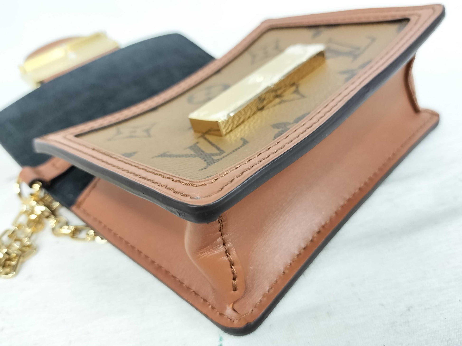 LOUIS VUITTON RFID Verified, Serial Number Unverifiable, Monogram M82749 Pico Dauphine Shoulder Bag