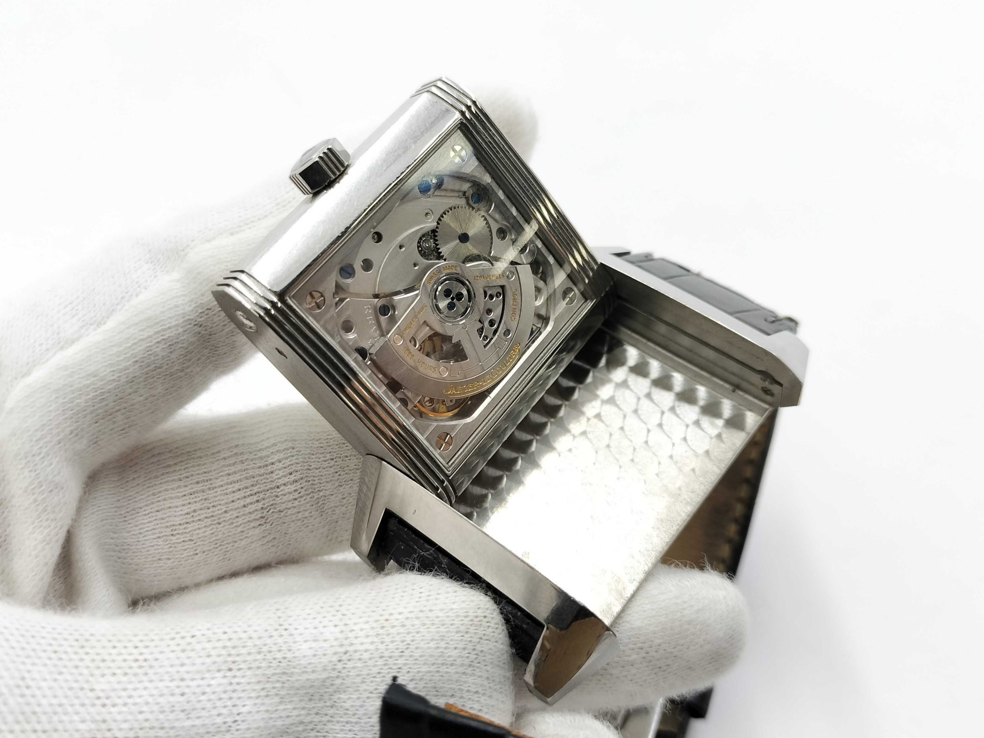 JAEGER LECOULTRE Reverso Squadra Hometime Q7008420 230.8.77 2477820 Automatic Men's Watch
