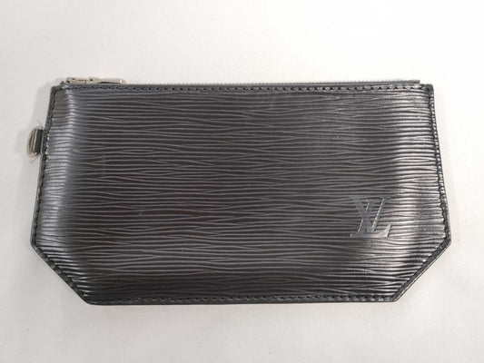 LOUIS VUITTON RFID verification failed, serial number verification failed, Epi Louis Vuitton Epi pouch included, black pouch