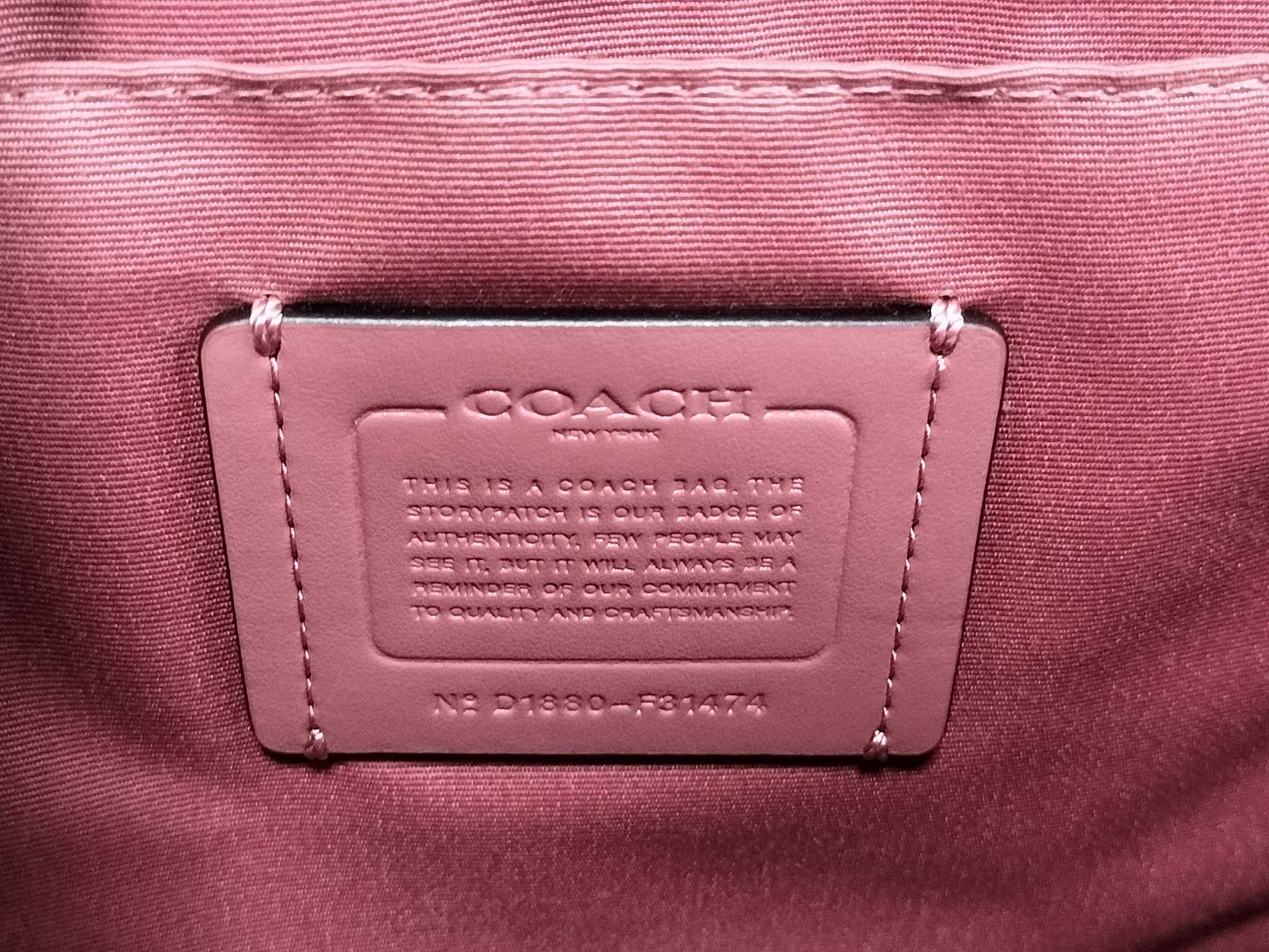COACH COACH Casey Tote Bag Pink Tote Bag