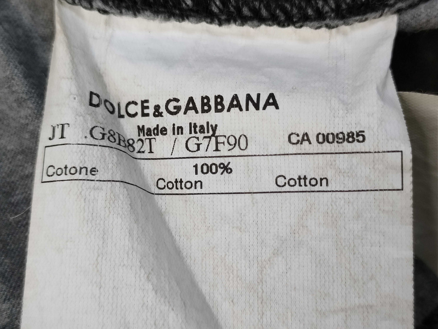 DOLCE&GABBANA DOLCE&GABBANA Dolce & Gabbana Mesh T-shirt Tops