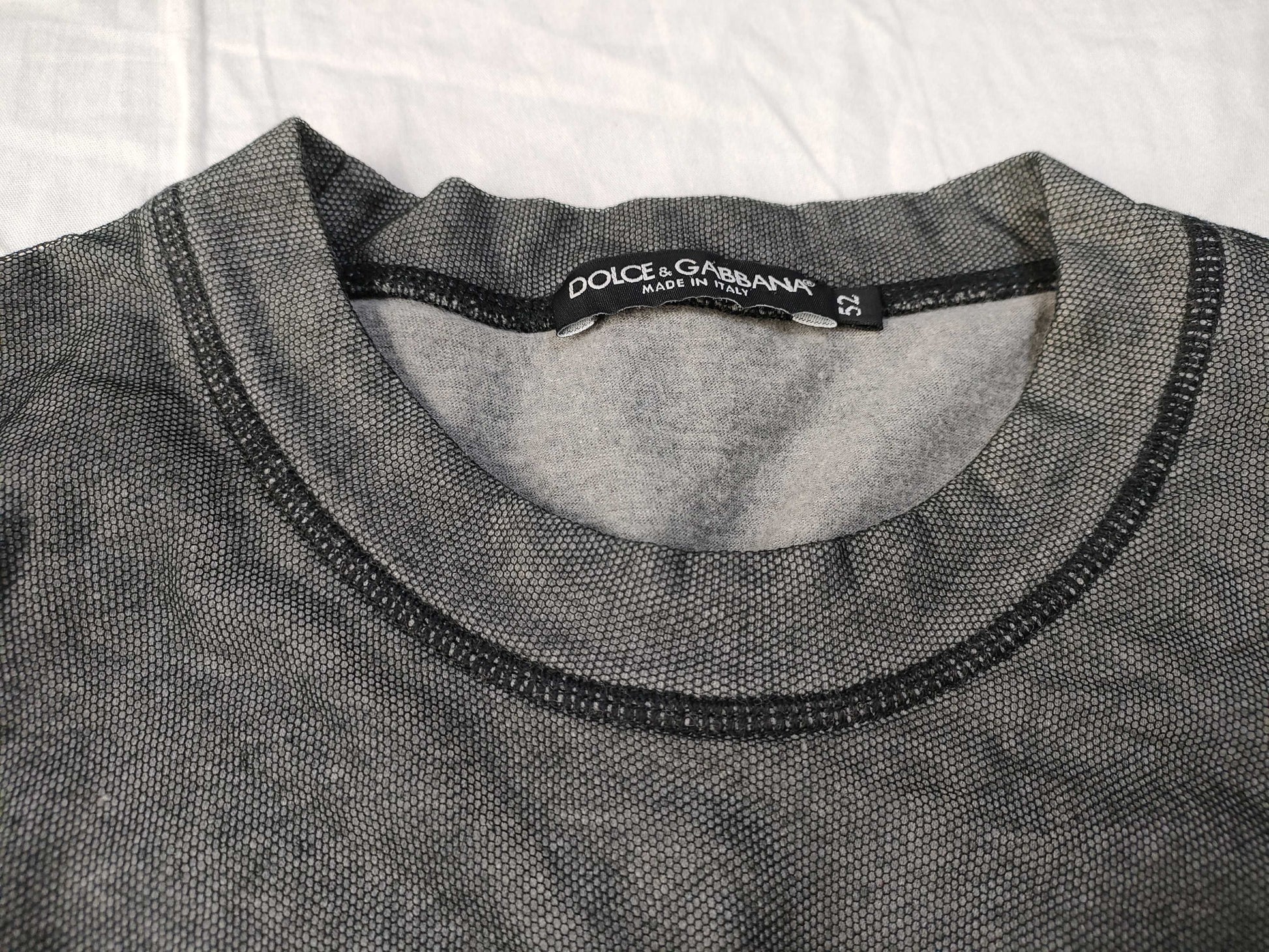 DOLCE&GABBANA DOLCE&GABBANA Dolce & Gabbana Mesh T-shirt Tops