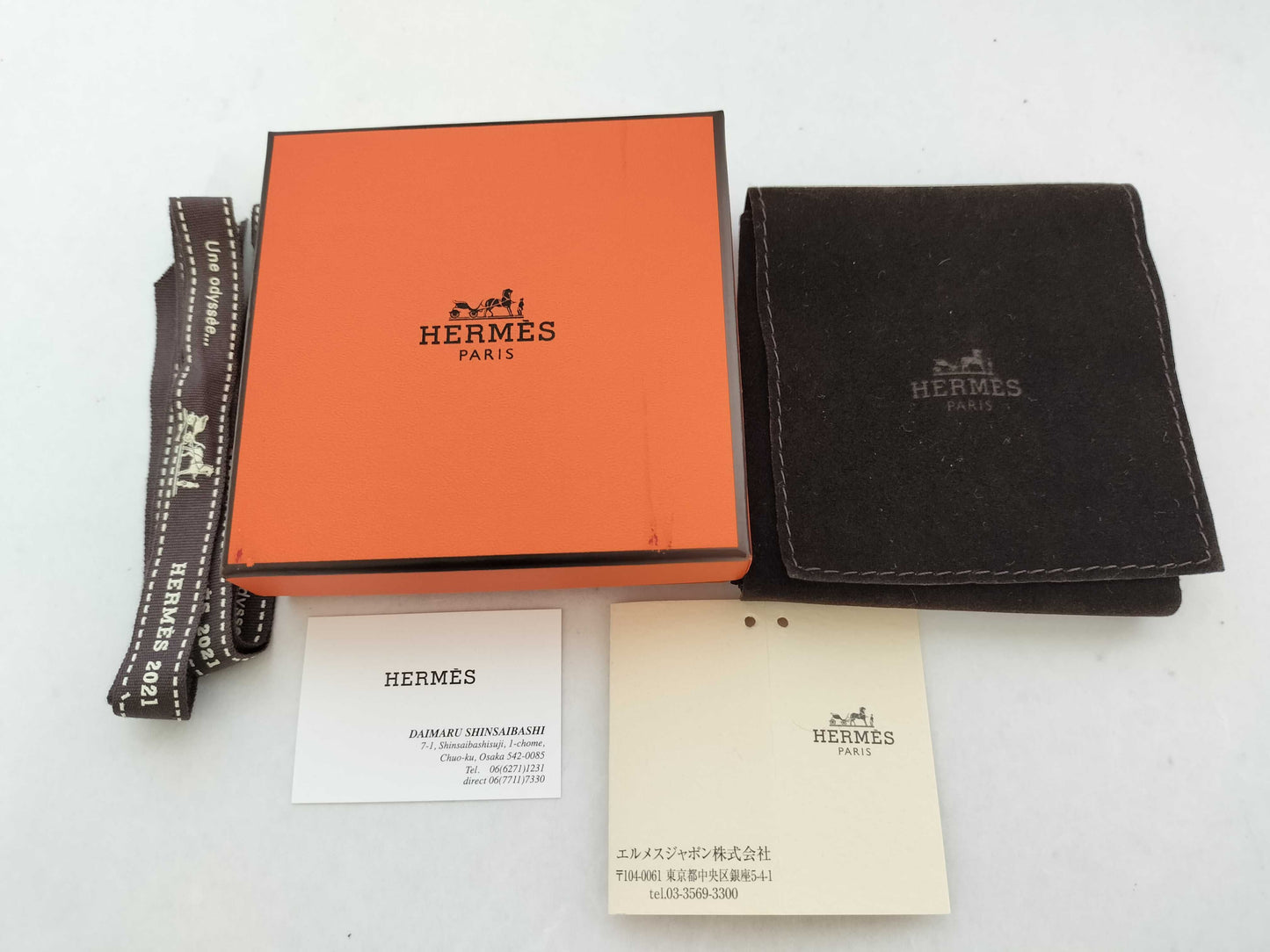 HERMES HERMES Leather Bracelet Bracelet Bangle Bracelet Bangle