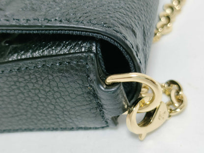 LOUIS VUITTON RFID Verified, Serial Unconfirmed, Monogram Empreinte Pochette Felicie Shoulder Bag M82477 RFID Shoulder Bag
