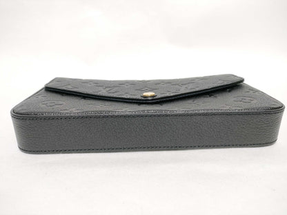LOUIS VUITTON RFID Verified, Serial Unconfirmed, Monogram Empreinte Pochette Felicie Shoulder Bag M82477 RFID Shoulder Bag