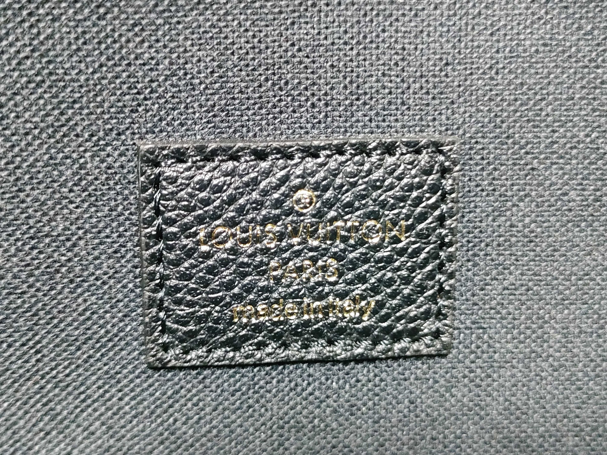 LOUIS VUITTON RFID Verified, Serial Unconfirmed, Monogram Empreinte Pochette Felicie Shoulder Bag M82477 RFID Shoulder Bag