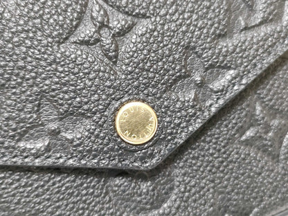 LOUIS VUITTON RFID Verified, Serial Unconfirmed, Monogram Empreinte Pochette Felicie Shoulder Bag M82477 RFID Shoulder Bag