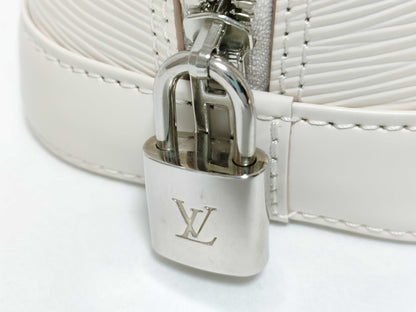 LOUIS VUITTON RFID Verified, Serial Number Unconfirmed, Epi Louis Vuitton Epi Alma BB Handbag M58706