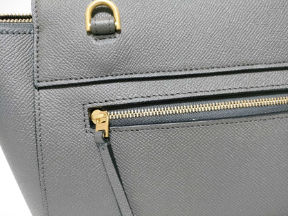 CELINE CELINE Belt Bag Micro Handbag Gray Tote Bag Handbag