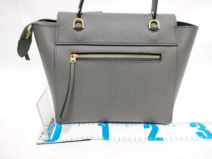 CELINE CELINE Belt Bag Micro Handbag Gray Tote Bag Handbag