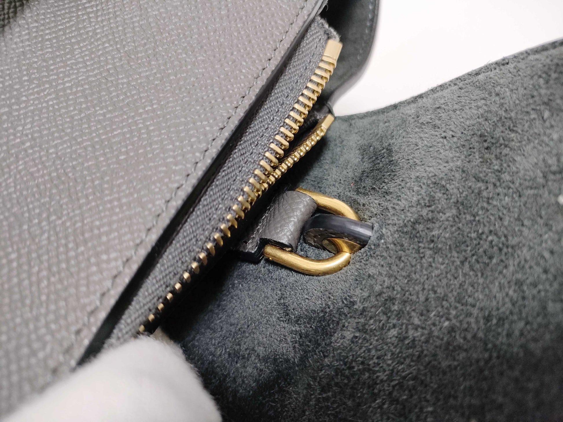 CELINE CELINE Belt Bag Micro Handbag Gray Tote Bag Handbag
