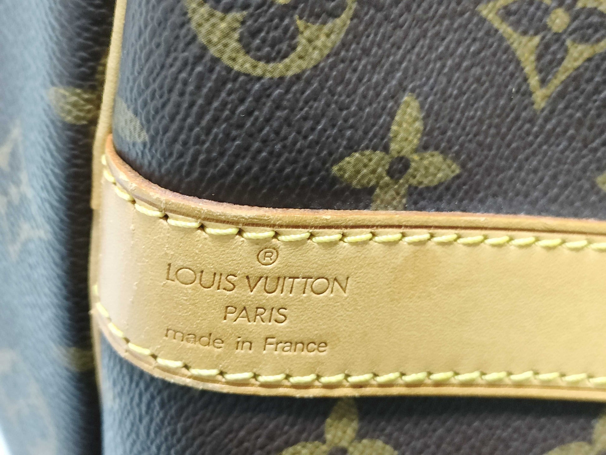 LOUIS VUITTON RFID Unverifiable Monogram Louis Vuitton Monogram Keepall Van 50 Doriere Initial Boston Bag Boston Bag