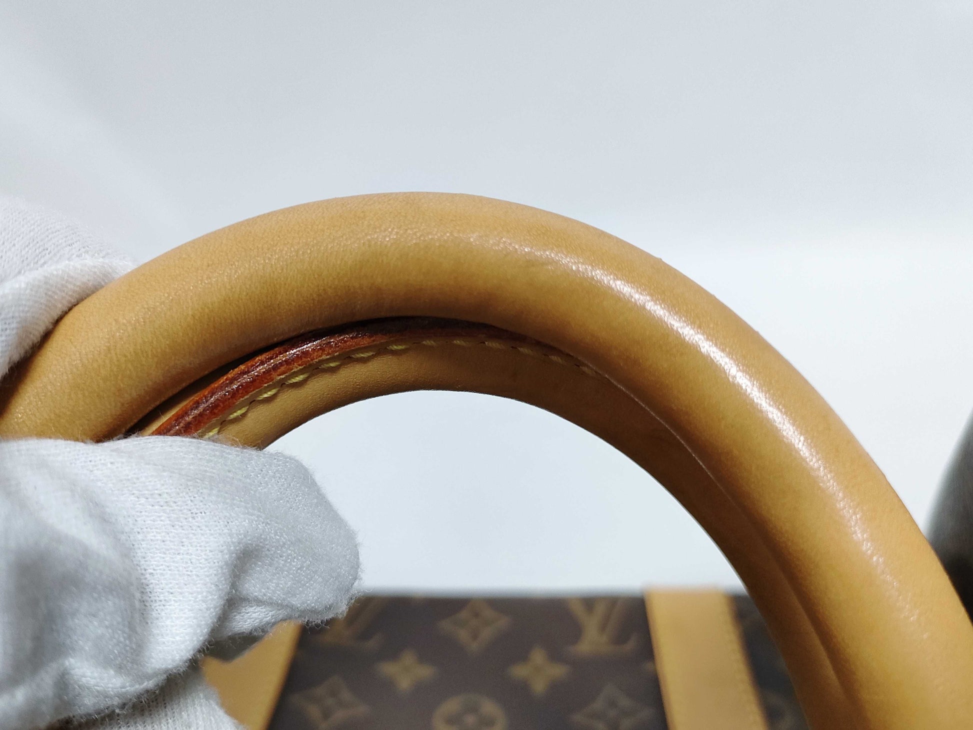 LOUIS VUITTON RFID Unverifiable Monogram Louis Vuitton Monogram Keepall Van 50 Doriere Initial Boston Bag Boston Bag
