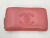 CHANEL Caviar Wallet Round Pink Wallet